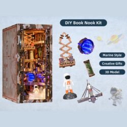 Aerospace Foundry – DIY Book Nook Kit Aerospace Foundry – DIY Book Nook Kit