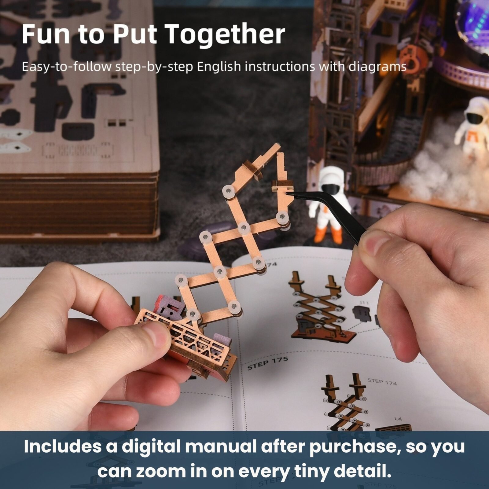 Aerospace Foundry – DIY Book Nook Kit Aerospace Foundry – DIY Book Nook Kit
