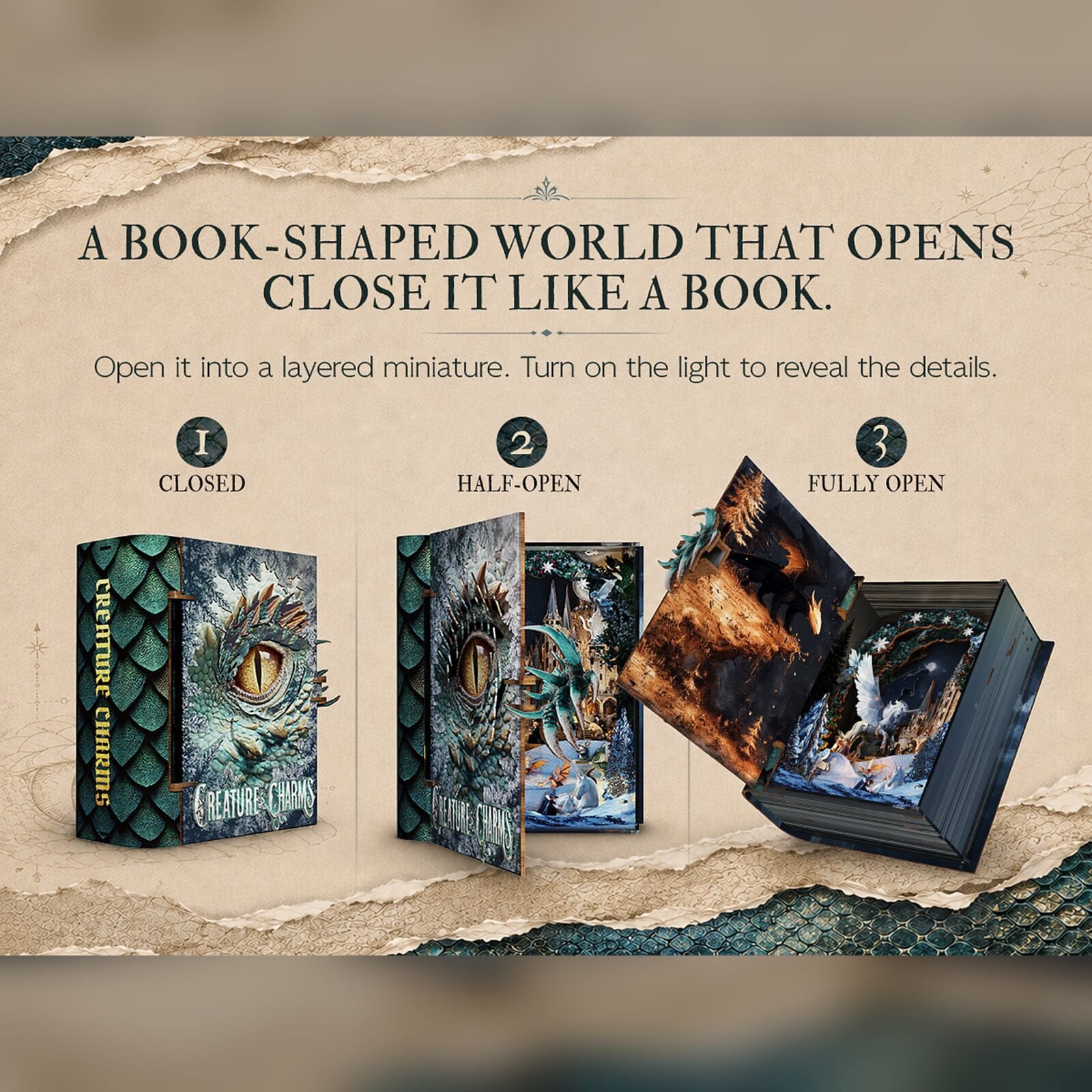 Creature Charms – DIY Book Nook Kit