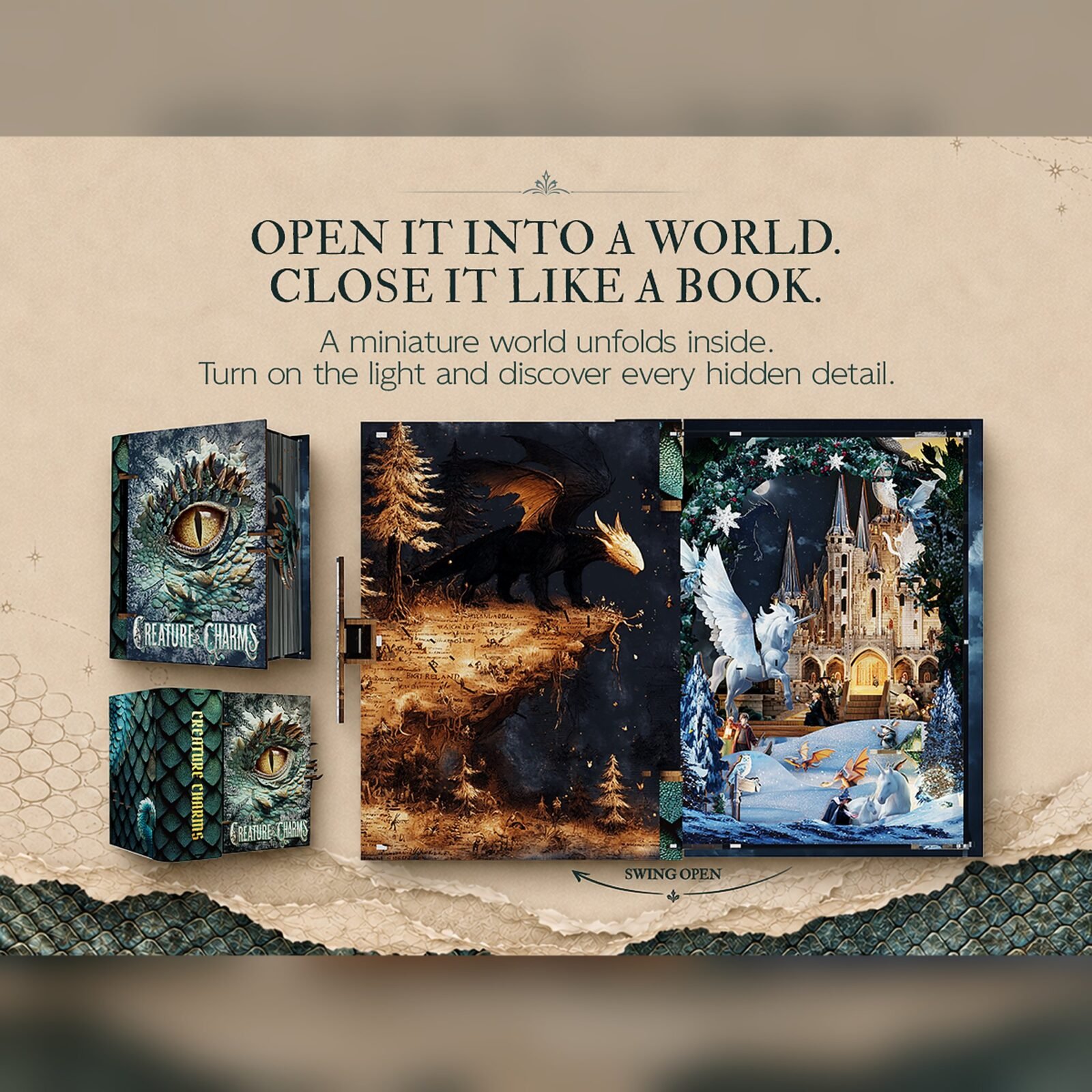 Creature Charms – DIY Book Nook Kit