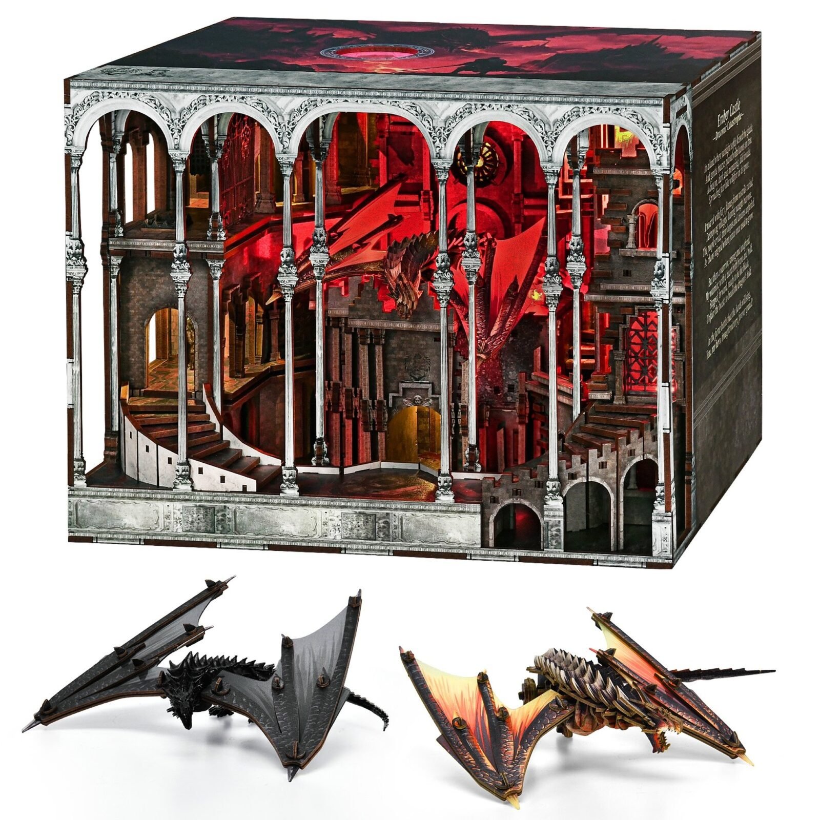 Ember Castle – DIY Book Nook Kit Ember Castle – DIY Book Nook Kit