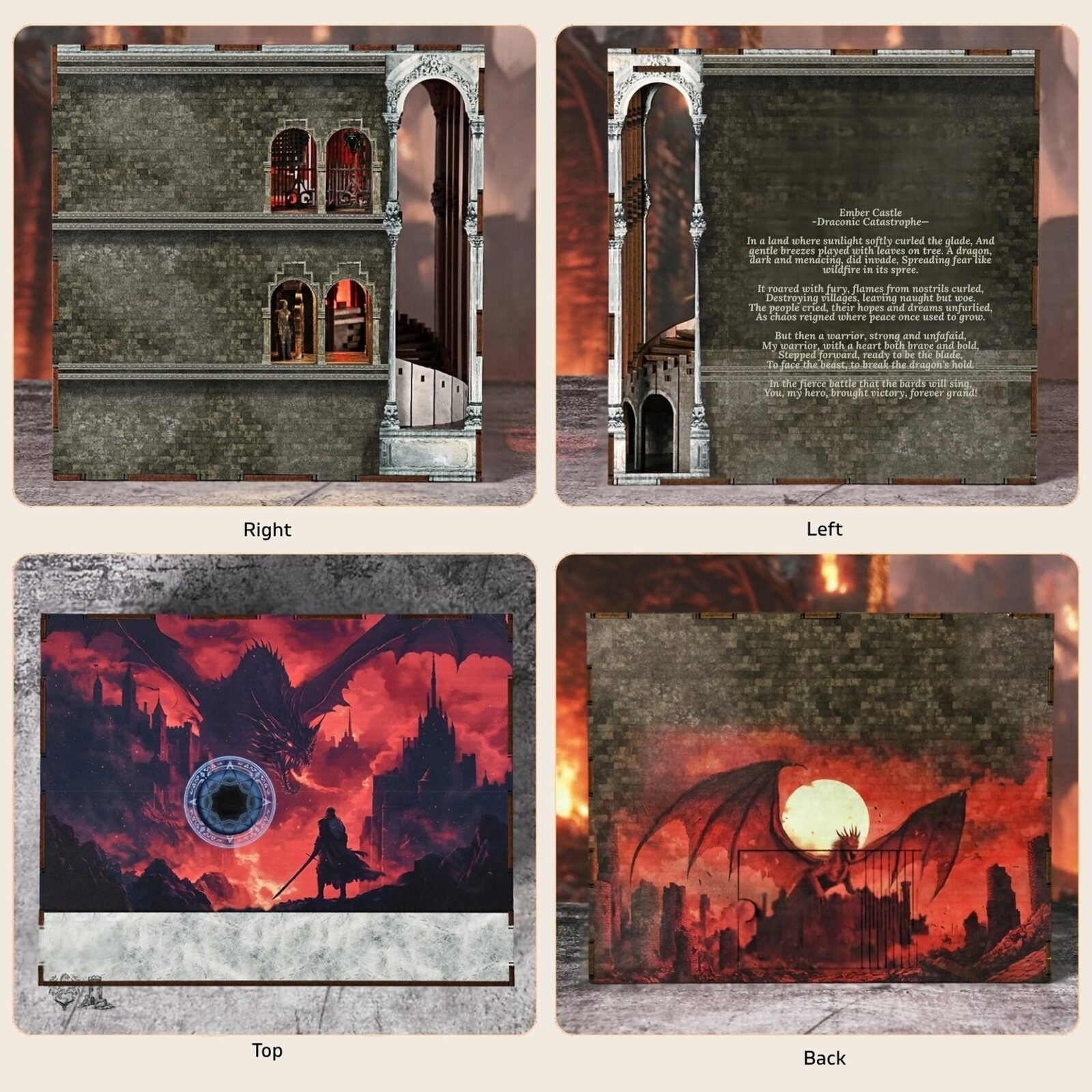 Ember Castle – DIY Book Nook Kit Ember Castle – DIY Book Nook Kit