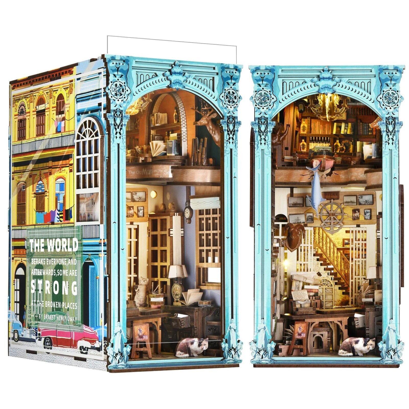 Hemingway House – DIY Book Nook Kit Hemingway House – DIY Book Nook Kit