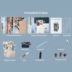 Hemingway House – DIY Book Nook Kit Hemingway House – DIY Book Nook Kit
