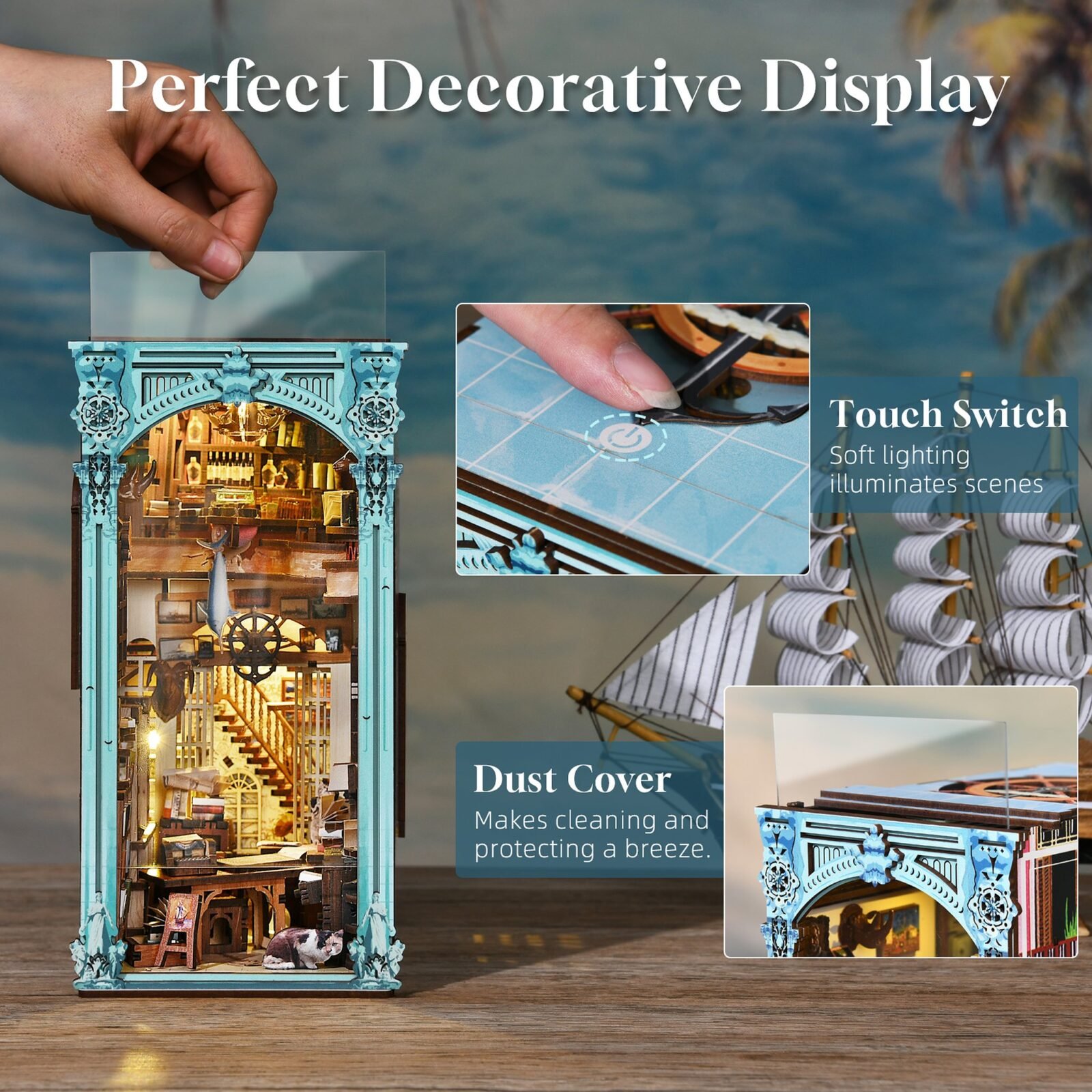 Hemingway House – DIY Book Nook Kit Hemingway House – DIY Book Nook Kit
