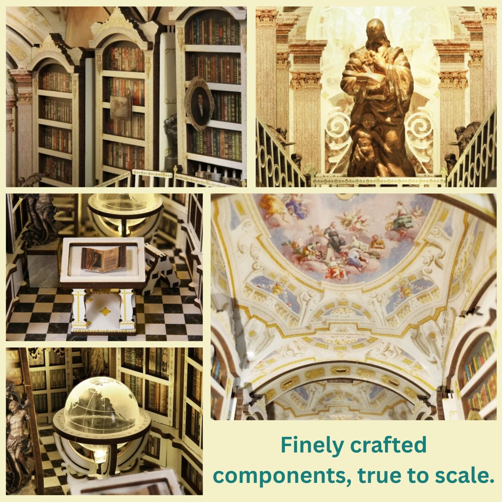 Library of Gods – DIY Book Nook Kit