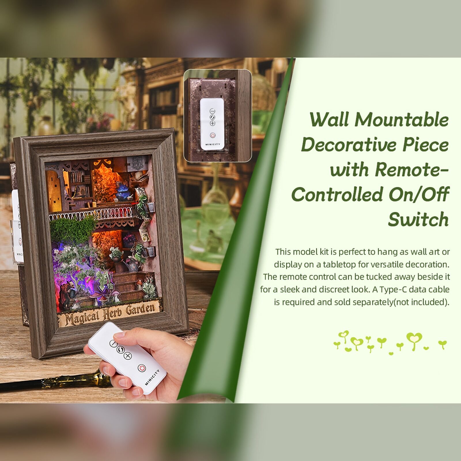 Magical Herb Garden – DIY Light-Up Wall Art Kit