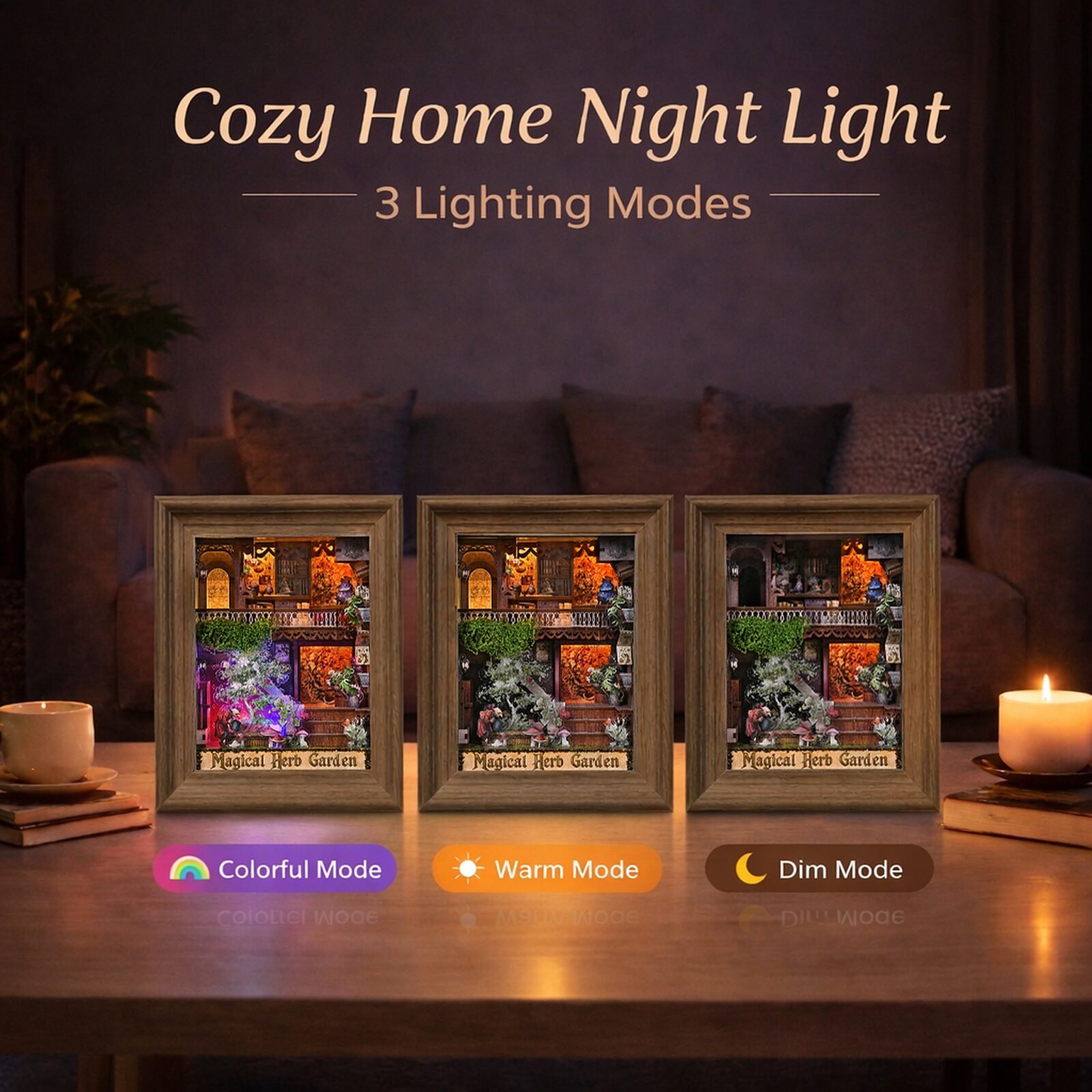 Magical Herb Garden – DIY Light-Up Wall Art Kit