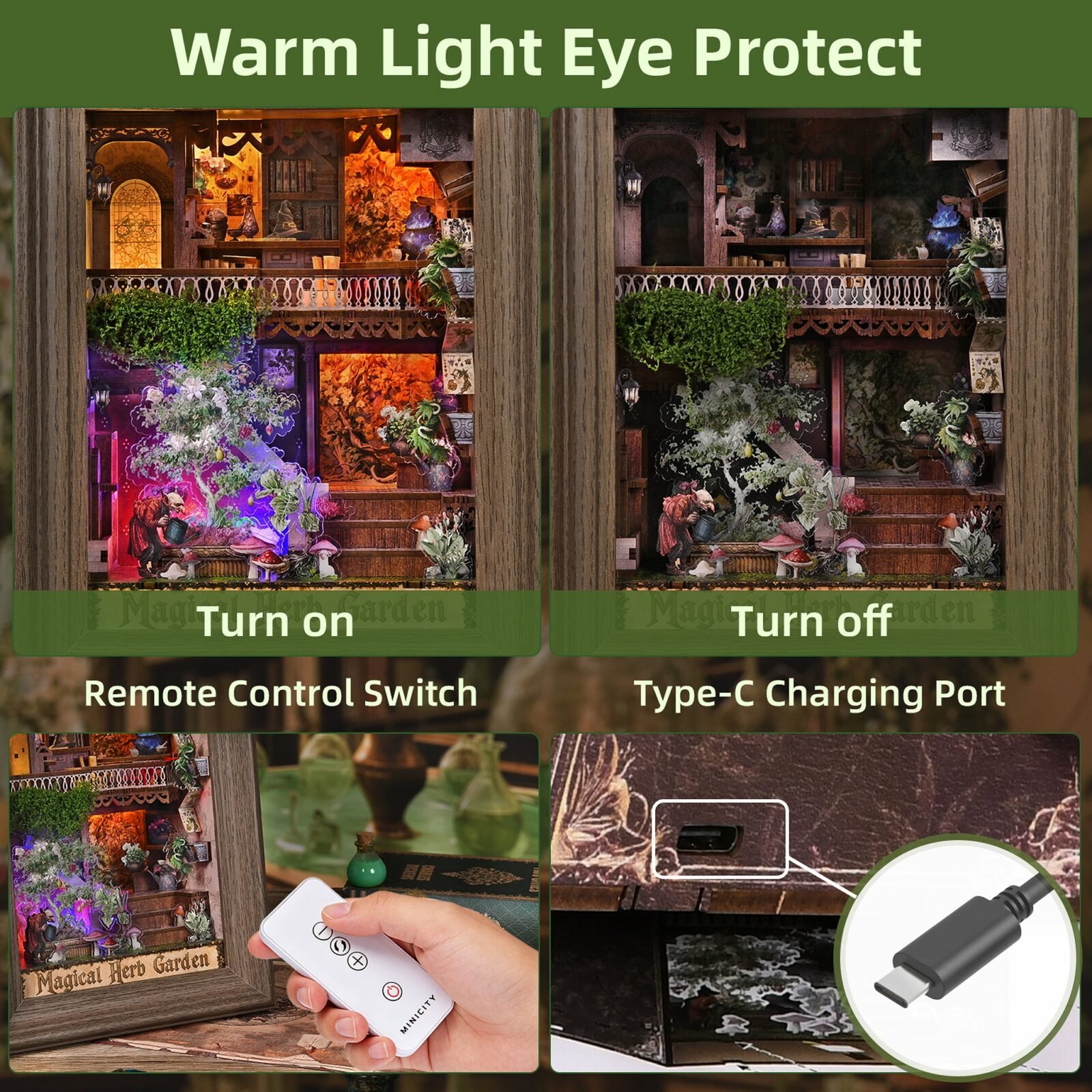 Magical Herb Garden – DIY Light-Up Wall Art Kit
