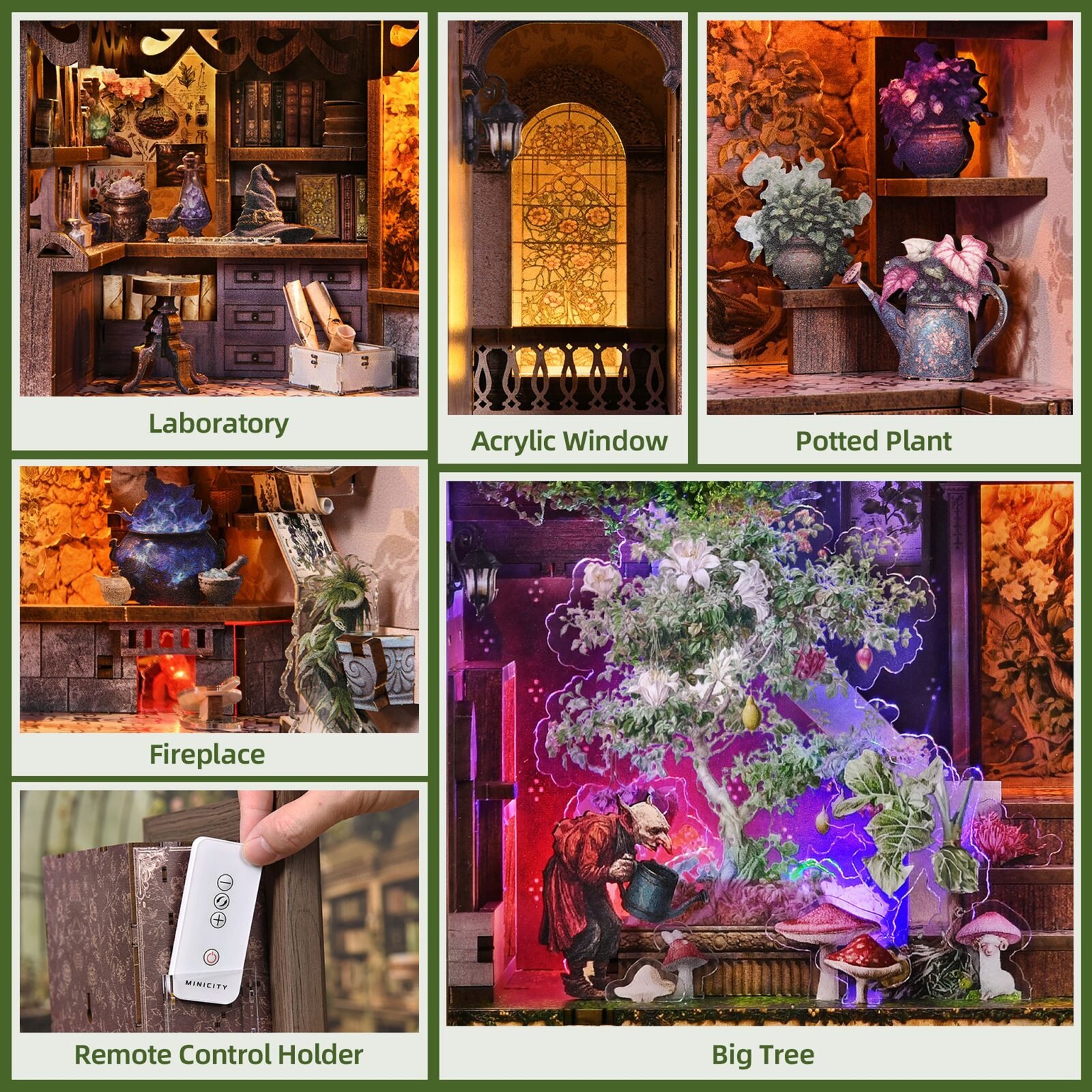 Magical Herb Garden – DIY Light-Up Wall Art Kit