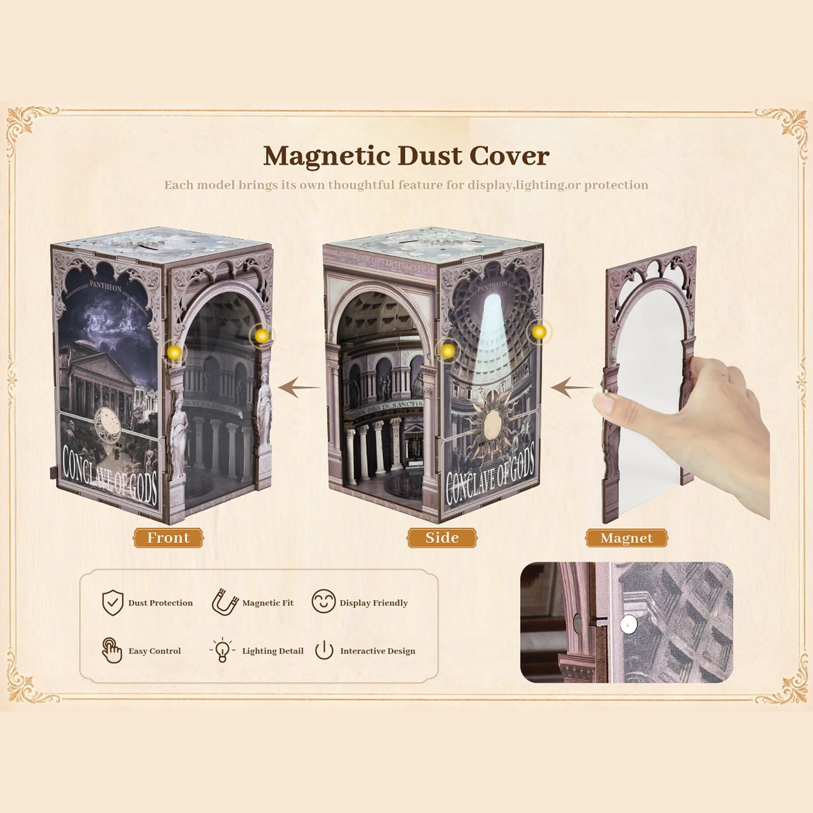 Pantheon – DIY Book Nook Kit Pantheon – DIY Book Nook Kit