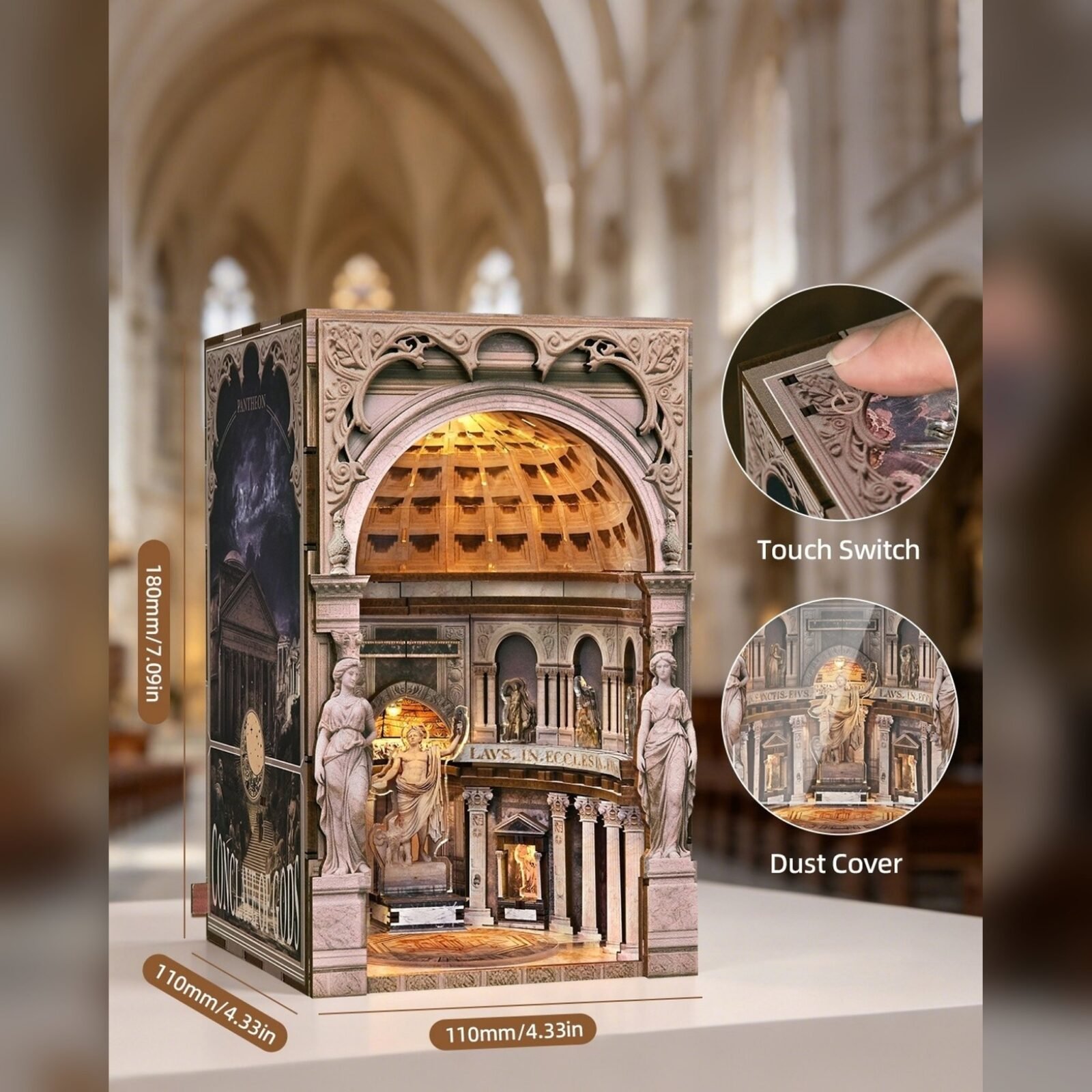 Pantheon – DIY Book Nook Kit Pantheon – DIY Book Nook Kit