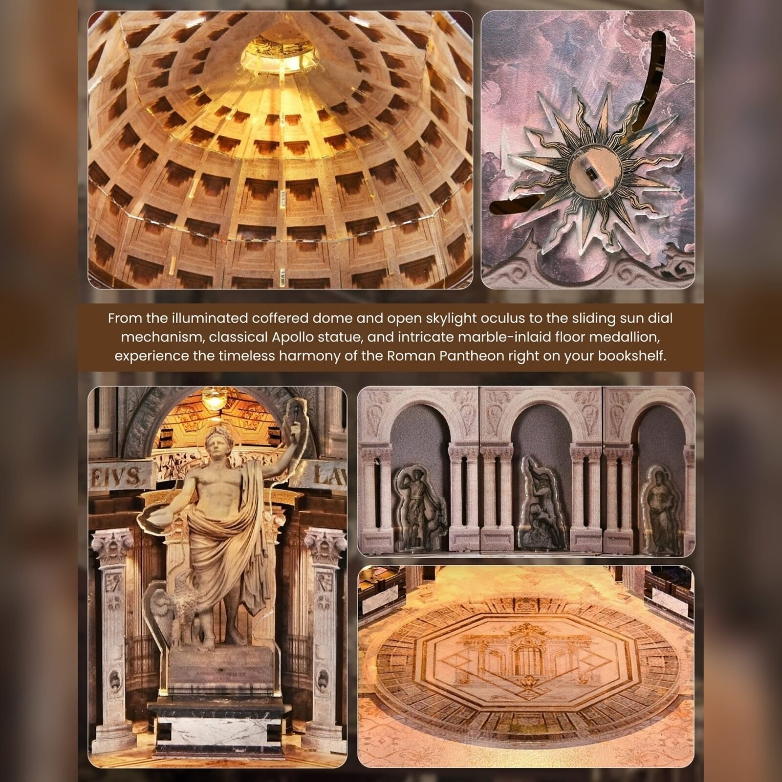 Pantheon – DIY Book Nook Kit Pantheon – DIY Book Nook Kit