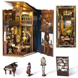Pianist with Nightingale – DIY Book Nook Kit Pianist with Nightingale – DIY Book Nook Kit