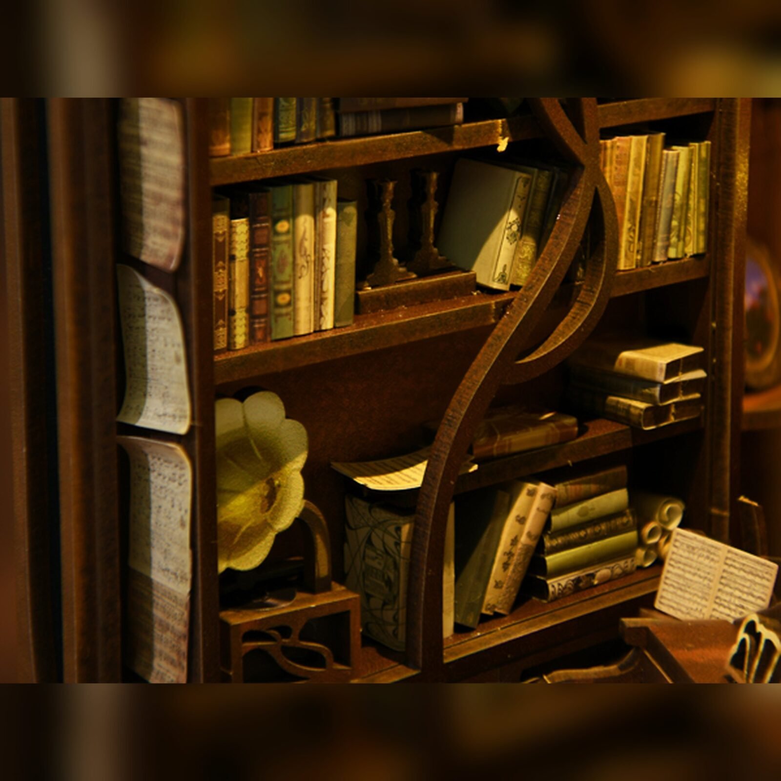 Pianist with Nightingale – DIY Book Nook Kit Pianist with Nightingale – DIY Book Nook Kit