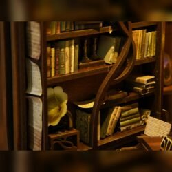 Pianist with Nightingale – DIY Book Nook Kit Pianist with Nightingale – DIY Book Nook Kit