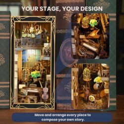 Pianist with Nightingale – DIY Book Nook Kit Pianist with Nightingale – DIY Book Nook Kit