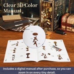 Pianist with Nightingale – DIY Book Nook Kit Pianist with Nightingale – DIY Book Nook Kit