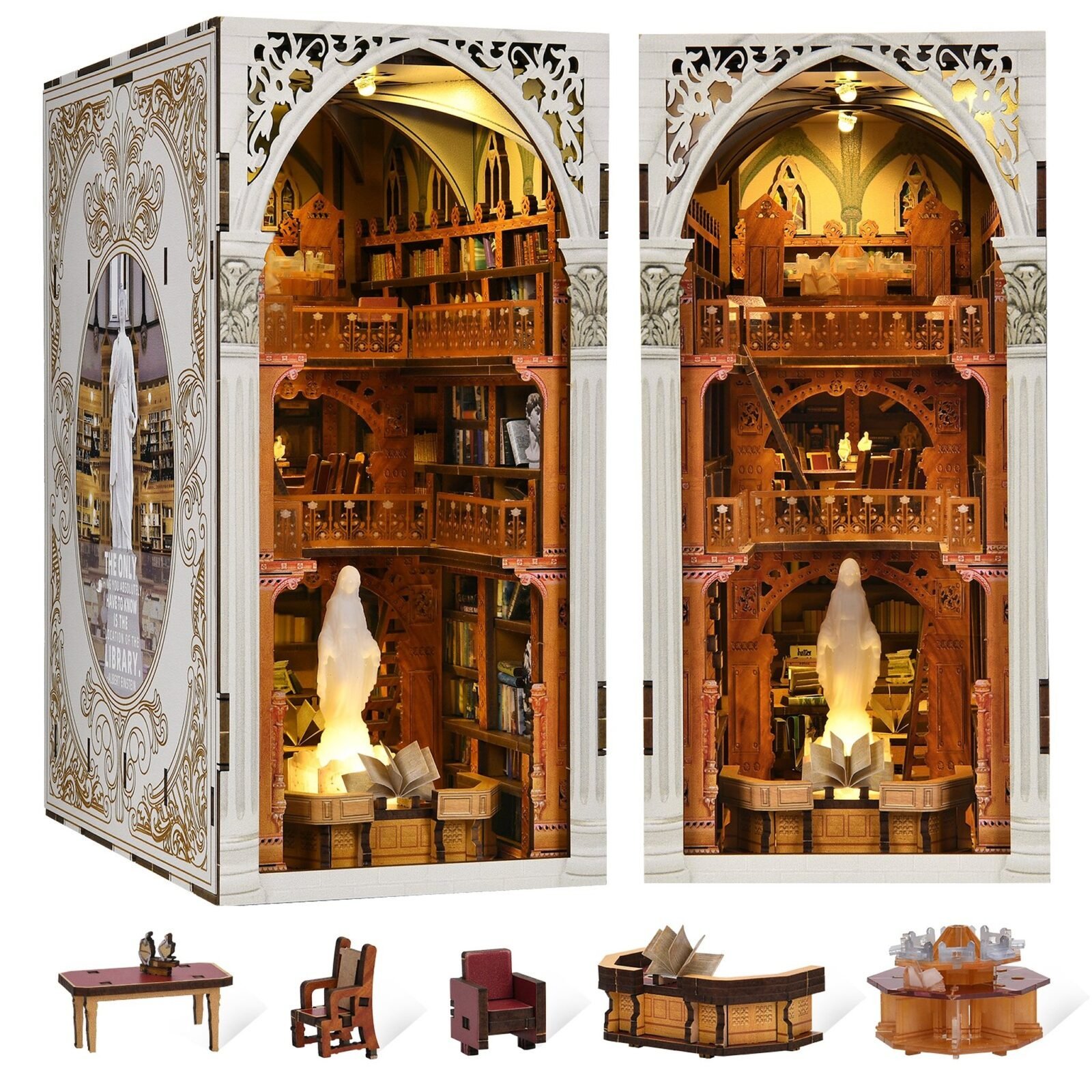 Public Library – DIY Book Nook Kit