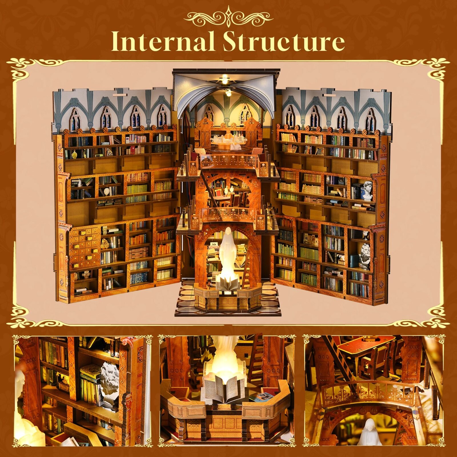 Public Library – DIY Book Nook Kit