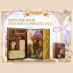 Rapunzel – DIY Book Nook Kit Rapunzel – DIY Book Nook Kit