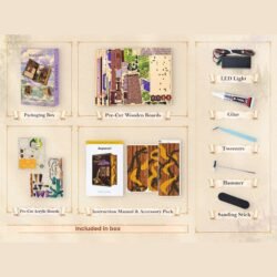 Rapunzel – DIY Book Nook Kit Rapunzel – DIY Book Nook Kit