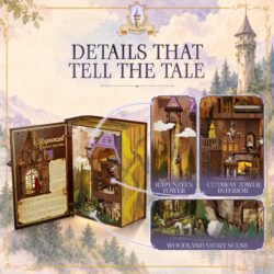 Rapunzel – DIY Book Nook Kit Rapunzel – DIY Book Nook Kit