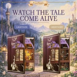 Rapunzel – DIY Book Nook Kit Rapunzel – DIY Book Nook Kit