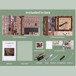 Robin Hood – The Castle's Escape – DIY Book Nook Kit