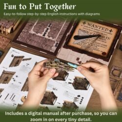 Robin Hood – The Castle's Escape – DIY Book Nook Kit