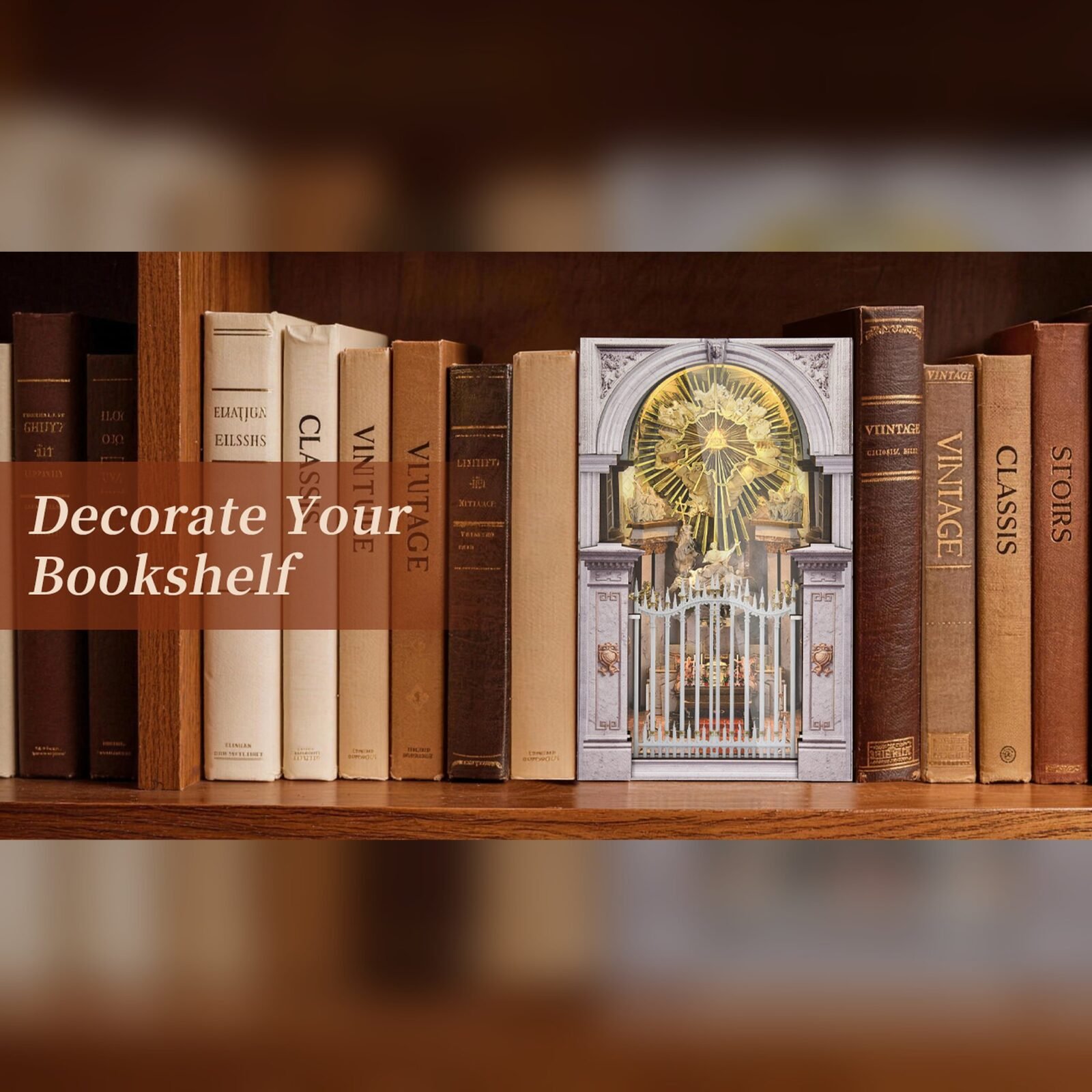 St Charles Church – DIY Book Nook Kit