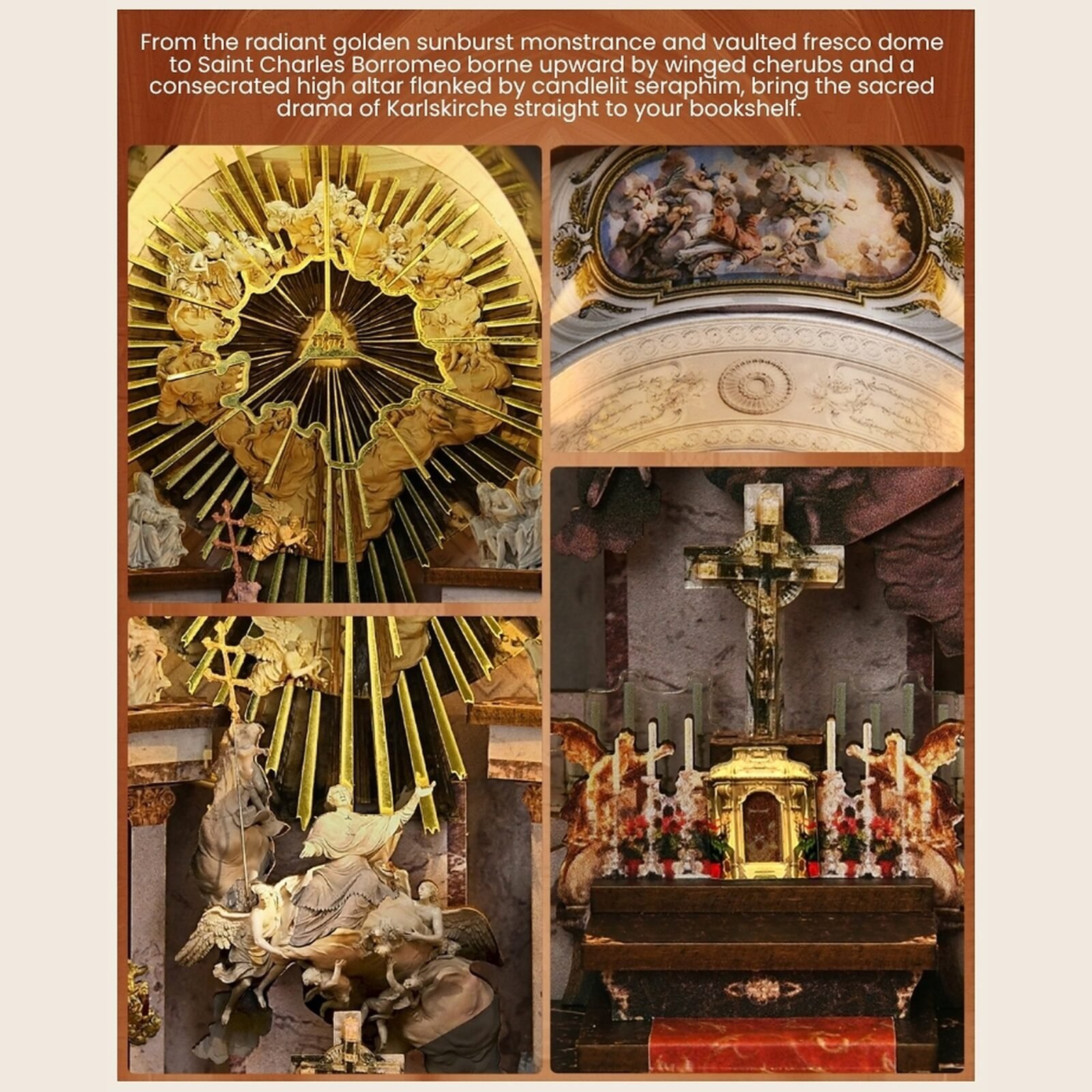 St Charles Church – DIY Book Nook Kit