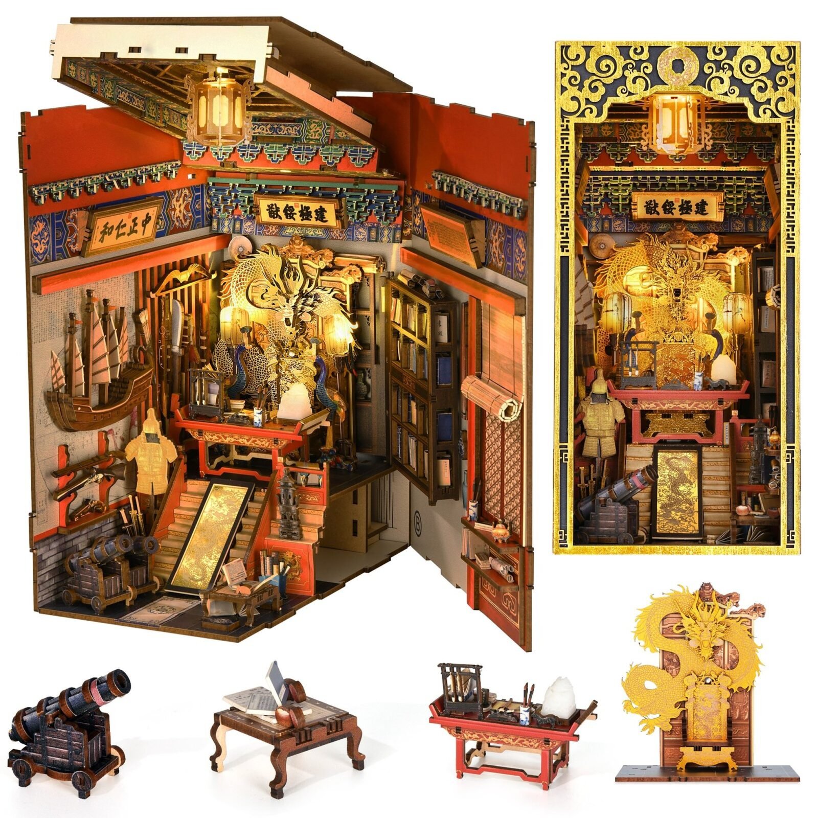 The Emperor's Study – DIY Book Nook Kit The Emperor's Study – DIY Book Nook Kit