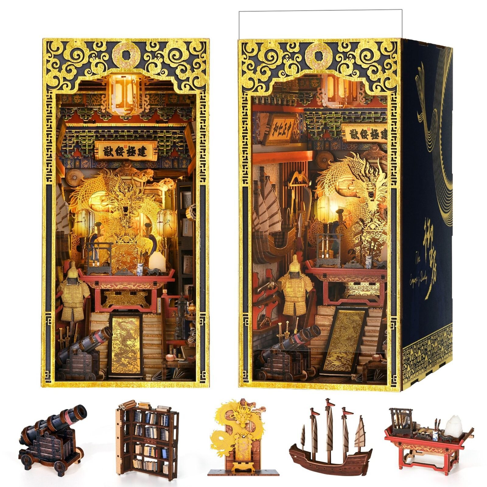 The Emperor's Study – DIY Book Nook Kit The Emperor's Study – DIY Book Nook Kit