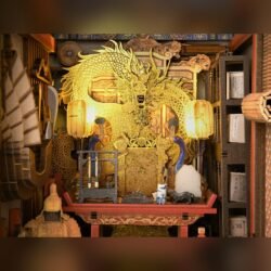 The Emperor's Study – DIY Book Nook Kit The Emperor's Study – DIY Book Nook Kit