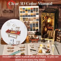 The Emperor's Study – DIY Book Nook Kit The Emperor's Study – DIY Book Nook Kit