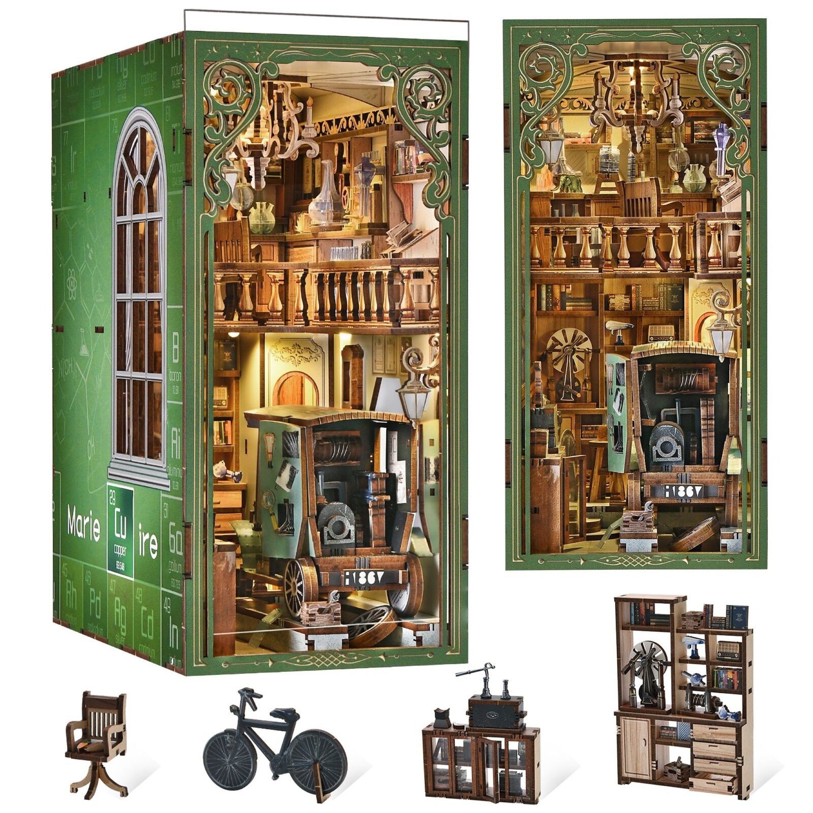 The Radium Lady – DIY Book Nook Kit
