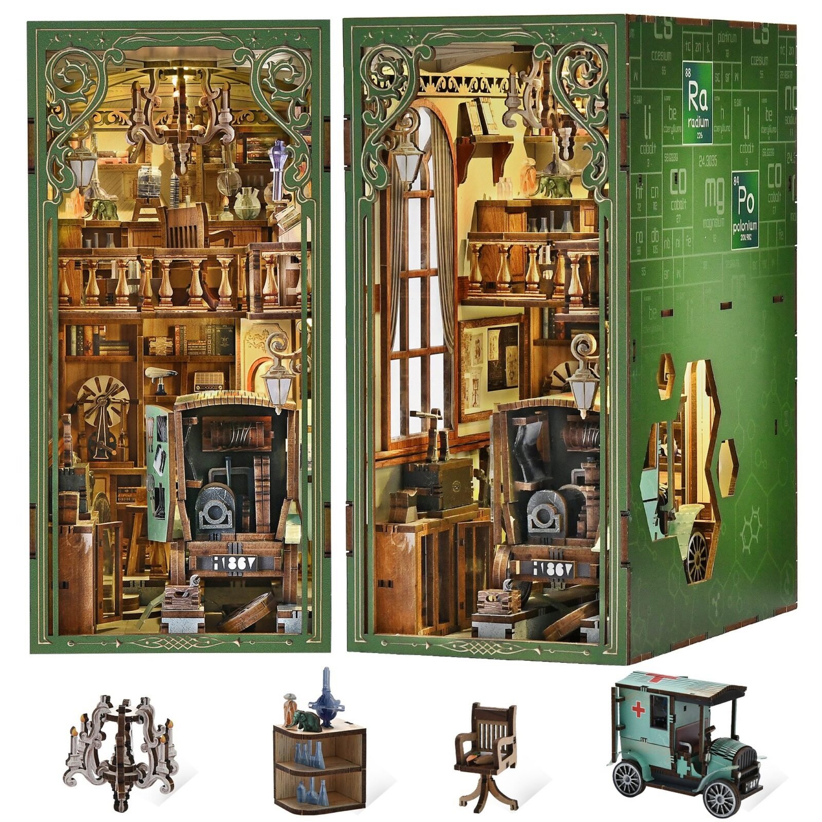 The Radium Lady – DIY Book Nook Kit