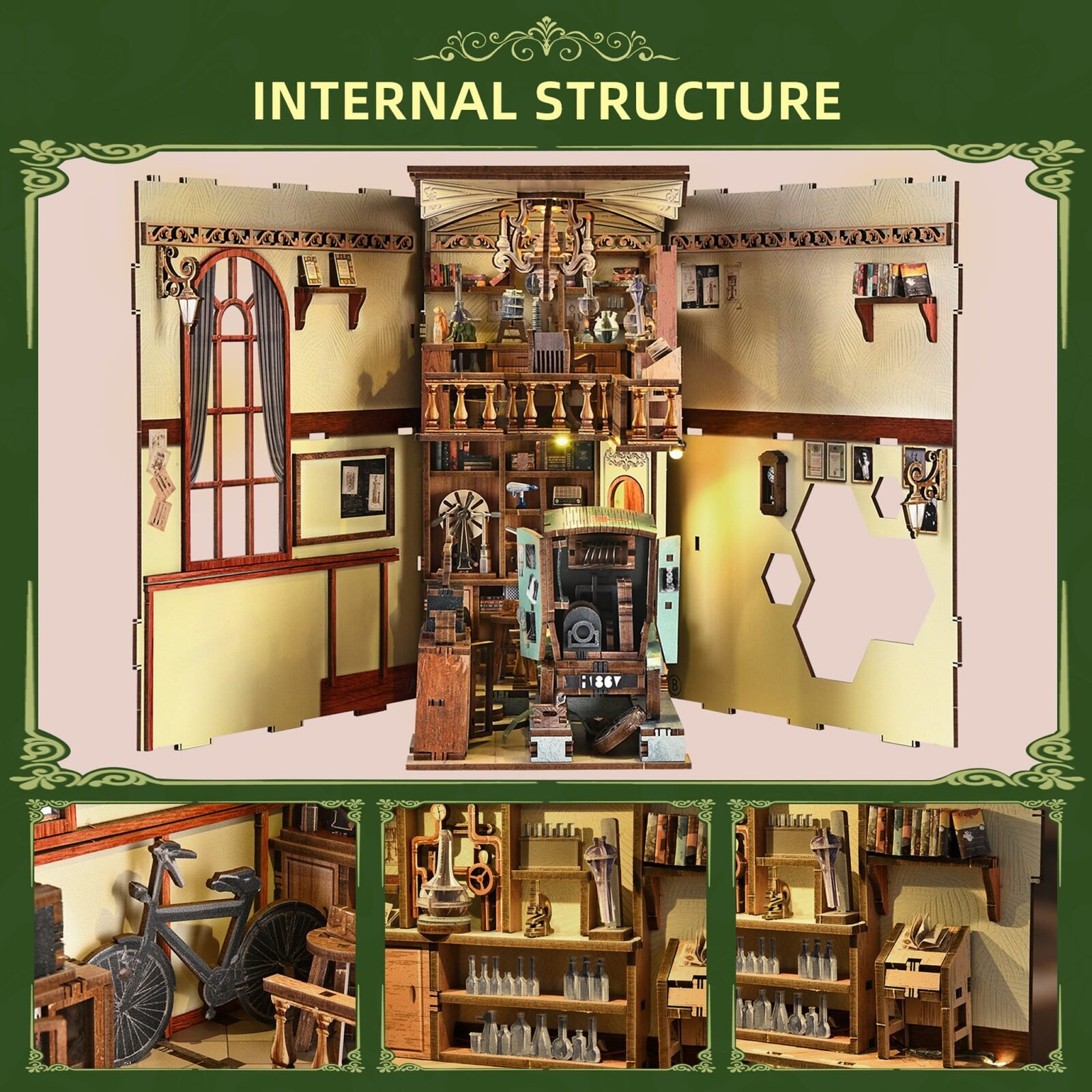 The Radium Lady – DIY Book Nook Kit