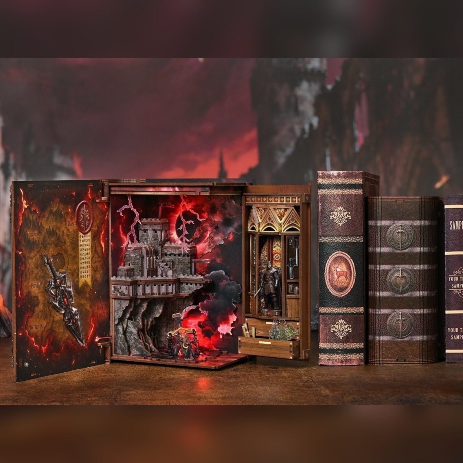 The Sword of Fire – DIY Book Nook Kit The Sword of Fire – DIY Book Nook Kit