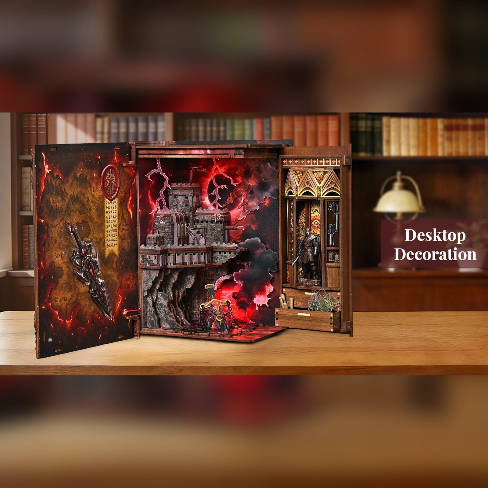 The Sword of Fire – DIY Book Nook Kit The Sword of Fire – DIY Book Nook Kit