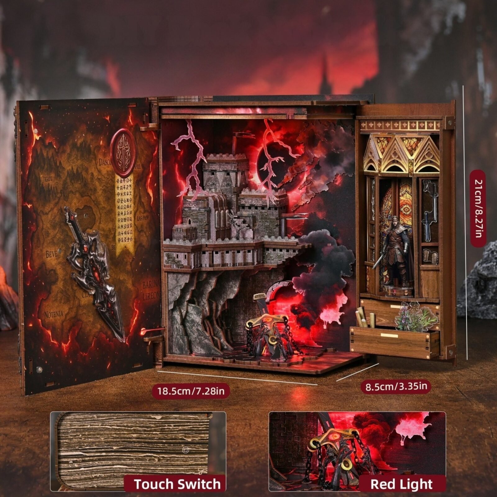 The Sword of Fire – DIY Book Nook Kit The Sword of Fire – DIY Book Nook Kit