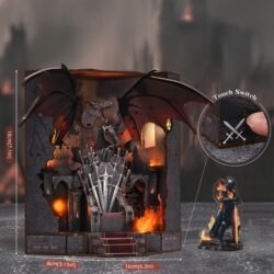 Throne of Blades – DIY Book Nook Kit Throne of Blades – DIY Book Nook Kit