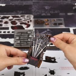 Throne of Blades – DIY Book Nook Kit Throne of Blades – DIY Book Nook Kit